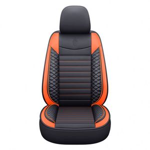 Housses de siège auto en cuir de luxe style professionnel, accessoires intérieurs, matériau PVC PU, toutes saisons, ajustement universel, ensemble complet 1 - Product Image 5