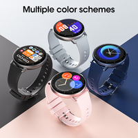 Reloj Inteligente MA25 Nuevo Unisex Deportivo con Monitorización de Salud 24H, Pantalla Táctil Android Multicolor, Resistente al Agua IP68, Pantalla IPS de Silicona
