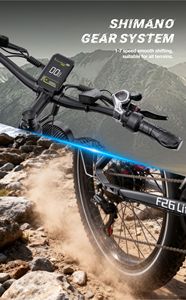 In Stock EU US UK Duotts F26 Lite 48V 18Ah <span class=keywords><strong>Bicicletta</strong></span> <span class=keywords><strong>Elettrica</strong></span> E-<span class=keywords><strong>Bike</strong></span> da Cross Montagna con Gomme Larghe Bici <span class=keywords><strong>Elettrica</strong></span> - Product Image 6