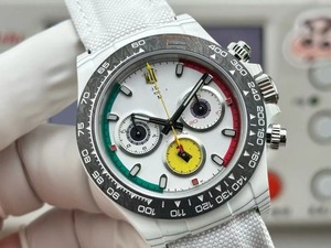 Montre lumineuse de haute qualité, étanche, 41 mm, acier 904L, mouvement ARF factory 3235, montre de plongée en céramique verte - Product Image 1