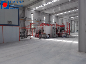 Automated Electric Spray Machine Farb pulver beschichtung systeme Linie für Metall Aluminium/Stahl Hardware Kleinteile - Product Image 3