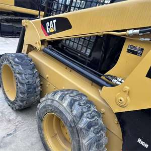 Cargadora de dirección deslizante Caterpillar 246D usada con hidráulica de alto flujo XPS, certificación CE, motor y rodamientos para maquinaria de construcción - Product Image 6
