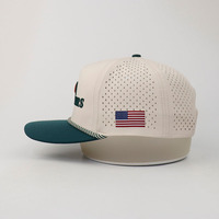 Topi Baseball 5 Panel Anti Air Grosir, Topi Golf Tali Polyester, Penutup Snapback yang Dapat Disesuaikan, Olahraga Luar Ruangan, Topi Ayah Gorras