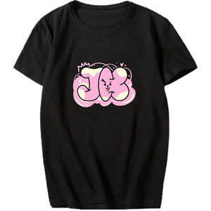 Camiseta Extra Grande <span class=keywords><strong>de</strong></span> Algodón para <span class=keywords><strong>Mujer</strong></span>, con Estampado <span class=keywords><strong>de</strong></span> Dibujos Animados, Diseño Gráfico <span class=keywords><strong>de</strong></span> Personajes, Estilo Informal - Product Image 5