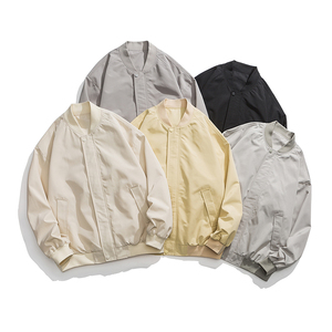 Chaqueta de primavera y otoño con logotipo personalizado, nueva chaqueta deportiva informal holgada para hombre, uniforme de béisbol estilo Joker, para jóvenes y adultos. - Product Image 1