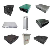 Boîtier de l'amplificateur Boîtier métallique Châssis en aluminium Châssis en aluminium Boîtier de l'amplificateur en aluminium