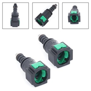 ข้อต่อเร็ว 7.89 Id6 แบบตรง สีเขียว คลิปหนีบอเนกประสงค์ สำหรับสายยางรดน้ำต้นไม้ - Product Image 1