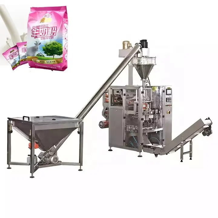 Factory Price Premade Bag Flour Packaging Machinery Emballage Doypack Filling Coffee Milk Automatic Pouch Powder Packing Machine