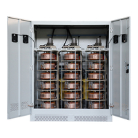 Transformateur de puissance variable réglable à bobine toroïdale flyback triphasé 380V haute qualité, sortie 150KVA 0-1300V