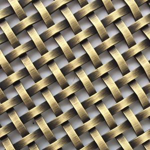 Bronze Vieux Métal <span class=keywords><strong>Maille</strong></span> Écran Cloison Plafond Durable Corde Décorative Grillage Expansé En Aluminium En Acier Inoxydable Acier - Product Image 1