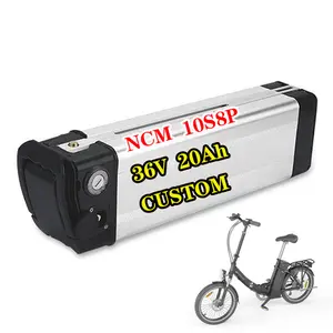 Baterya 36v Integrated Hidden Ebike Battery 18650 21700 10S8P 720Wh Custom 36v 20ah Electric Bike Battery