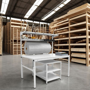 Établi de travail du bois réglable W1500mm pour la logistique d'usine et le commerce électronique à des fins d'emballage - Product Image 4