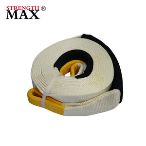 Sangle de remorquage classique en plastique JINLI 3''x30' pour le sauvetage hors route, kit d'outils d'urgence 4x4 avec garantie d'un an - Product Image 5