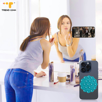 Coque en silicone magnétique adhésive pour fenêtre, compatible avec support à ventouse, pour iPhone 16 Pro Max – Accessoire de téléphone le plus vendu en 2026