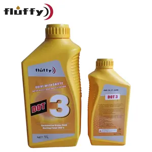 Lubricantes de alto rendimiento, líquido de frenos hidráulicos MSDS, venta al por mayor, Dot3