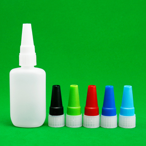 Rỗng nhựa nhỏ giọt cyanoacrylate siêu keo chai với nắp và logo in ấn cho con dấu và độ bám dính bao bì - Product Image 4