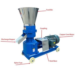 Nuova Macchina per Mangimi Animali Jialong con Motore ad Alta Potenza 220-500kg/h Trifase 220V/380V Alta Produttività per Uso Domestico e Commerciale - Product Image 2