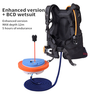 Compresor de Aire Electrónico Portátil GOYOJO con Certificación CE/FCC, de Aleación de Aluminio, para Buceo y Snorkel, sin Tanque, Impermeable, Subacuático