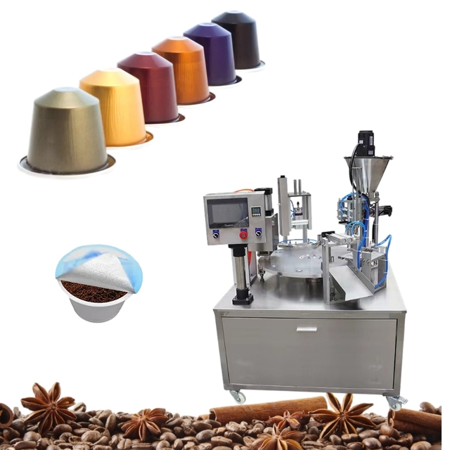 Hot Sale Automatic Capsule Coffee Packaging Machine Nespresso Coffee Capsule Filling Packing Machine