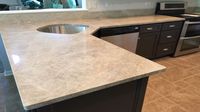 Dalles de quartzite Taj Mahal pour plans de travail, dalles de granit quartzite blanc, carreaux, dessus d'îlot