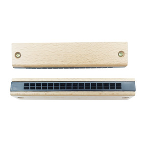 Wholesale Wind <b>Instrument</b> Orff <b>Musical</b> <b>Instrument</b> 16 Holes Wooden Harmonica Mini Early Education <b>Musical</b> Toy for Kids Playing - Product Image 1