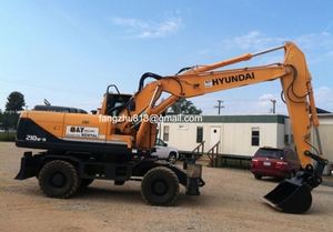รถขุดล้อยางมือสอง Hyundai 210w-9 R210 สภาพเดิม เครื่องจักรก่อสร้าง ขายดีจากเกาหลี - Product Image 2