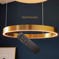 Meilleures Ventes - Lustre Nordique C-Ring 600mm - Fournisseur de luminaires suspendus modernes et luxueux pour hall d'hôtel, café et salon