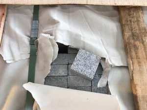 Pierre de pavé fendue G603 Pavé Revêtement de sol pour passerelle pavé uni - Product Image 2