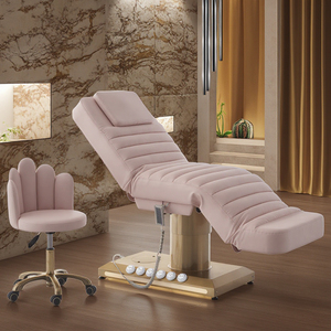 Lit de beauté électrique multifonctionnel, levage du dos et des jambes, réglage de la hauteur et levage global, confortable, haut de gamme - Product Image 1