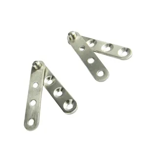 Rotating Hinge Pivot Door Household Door Accessories Hinge Stainless Steel Hardware Cabinet Side Shaft Turning Window Hinge