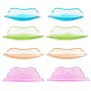 Tampons de <span class=keywords><strong>rehaussement</strong></span> de cils coréens en silicone souple, autocollants, pour permanente de cils, type Panda, 4 tailles, rouleaux de lamination - Product Image 1