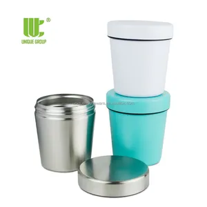 16oz Vacuum Insulated Double Wall Stainless Steel Thermos Container for The Pint of Ice Cream