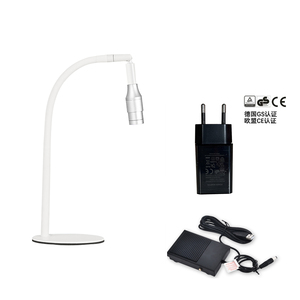 Pédale <span class=keywords><strong>Gel</strong></span> X <span class=keywords><strong>UV</strong></span> <span class=keywords><strong>LED</strong></span> Flash Cure Ongles et Extensions de Cils Faisceau Focalisé Blanc Support De Bureau <span class=keywords><strong>Lampe</strong></span> À Ongles 5W - Product Image 6