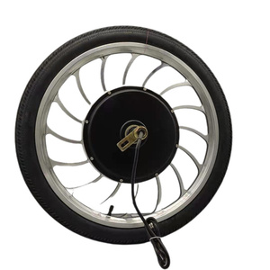 DGWZ 20 pouces 48/60V 500W 1000W moteur de moyeu à courant continu sans balais moteur de moyeu de roue de vélo électrique - Product Image 2