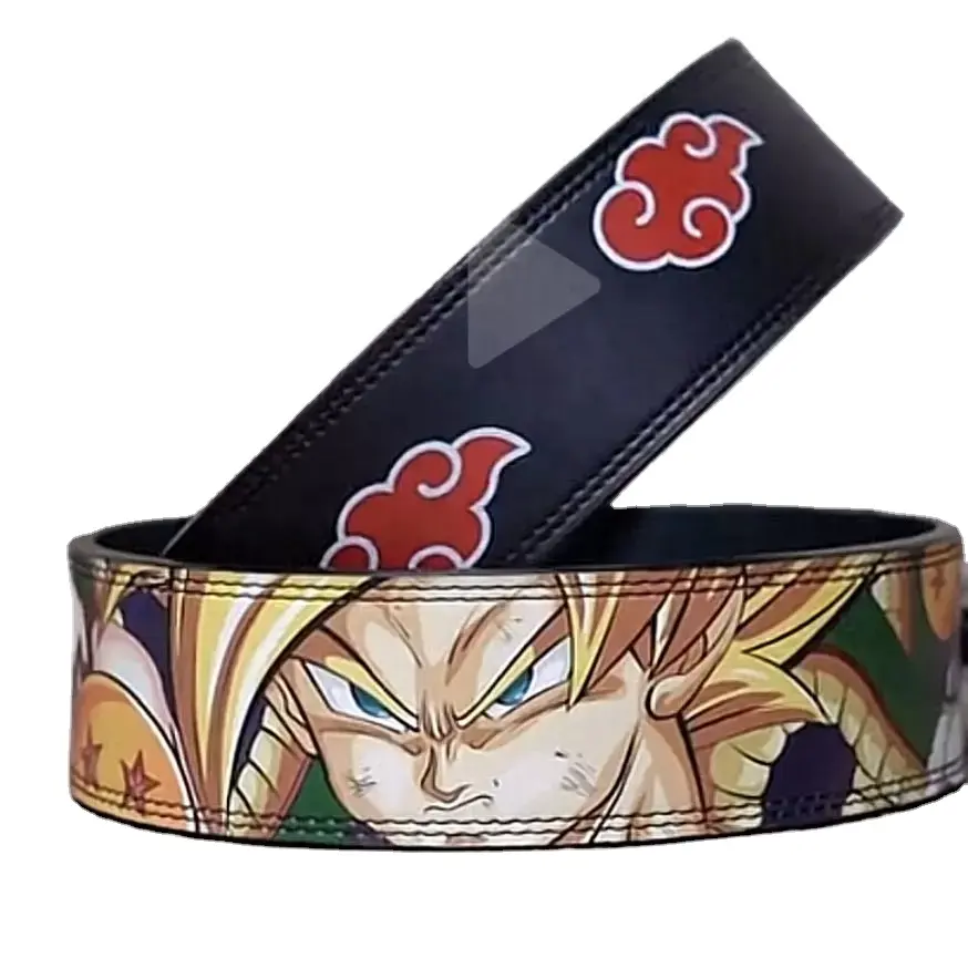 Custom Anime Printed Lever Belts For Gym Wear Fitness New Arrival