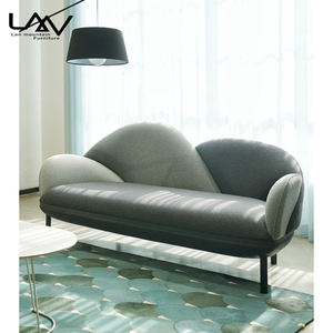 Modern Small Family Living Room Furniture Office <strong>Sofa</strong> Public Area <strong>Sofa</strong> <strong>Funky</strong> Design Comfortable Velvet <strong>Sofa</strong> Seats - Product Image 4