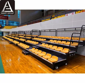 Movable Indoor Stadium Telescopic Bleachers Seating system