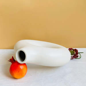 Decoración Floral Nórdica, Jarrones Rústicos para Flores, Jarrones de Cerámica de Porcelana Nórdica para Decoración del Hogar - Product Image 5