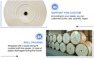Papel de fábrica <span class=keywords><strong>50</strong></span> 55 60 70 80gsm Papel <span class=keywords><strong>offset</strong></span> de pulpa de madera pura en rollo - Product Image 6