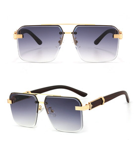 Hot Fashion Classic <b>Square</b> Big <b>Frame</b> Men and Women With the Same Outdoor Driving Uv Protective Sunglasses - Product Image 5