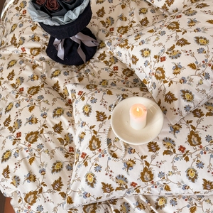 Sang Trọng 4-Mảnh Đảo Ngược Bộ Đồ Giường Comforter Set Hữu Cơ Teal Màu Vua Kích Thước - Product Image 5
