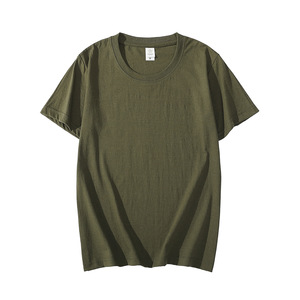 Oferta barata 100% algodón 200GSM Camisetas lisas para hombres Camisetas de talla grande para hombres - Product Image 2