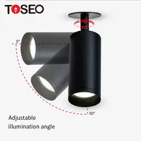Sıcak satış yeni ürünler ayarlanabilir 5w saf alüminyum spot yüzey LED downlight Modern tavan lambası