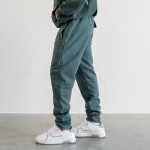 <b>Top</b> Show Custom Logo Cotton Vintage <b>Elasticated</b> Zip Pockets Washed Unisex Distressed Jogger Tracksuit Mens Sweatsuits - Product Image 6