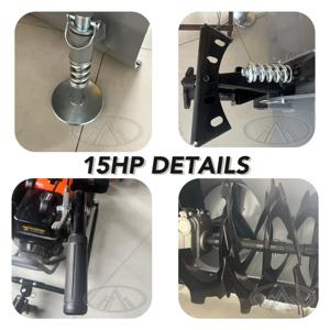 آلة إزالة الثلوج بعجلات تعمل بالغاز مع بدء تشغيل كهربائي بقدرة 3000 متر مربع/ساعة لتنظيف الطرق - Product Image 4