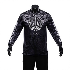 Uniforme Deportivo Personalizado al por Mayor para Equipos de Paintball, Sublimado, Transpirable, de Malla de Poliéster Acolchada, Manga Larga, OEM para Clubes - Product Image 1