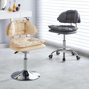 <span class=keywords><strong>Chaise</strong></span> de bureau pivotante réglable en gros pour la beauté, le maquillage et les ongles, avec support lombaire, cadre en métal haut de gamme, dossier inclinable - Product Image 1