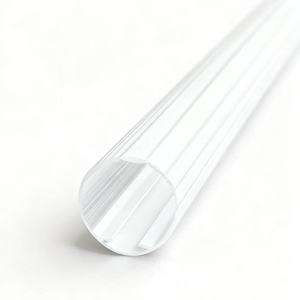 LS Frost Opal dẫn ánh sáng khuếch tán bao gồm ống polycarbonate với đùn nhựa modling dịch vụ cắt 60 độ phát quang - Product Image 1