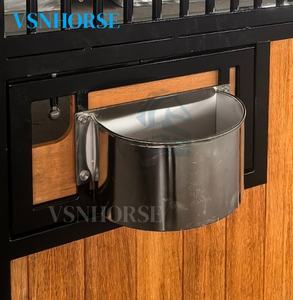 Bán nóng thép mạ kẽm ngựa ổn định phong cách tre WPC chất độn hộp ngựa v-yoke thiết kế cửa trượt - Product Image 6