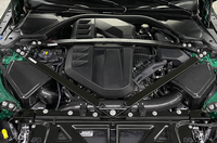 Kit d'admission d'air amélioré en fibre de carbone sèche avec filtre conique de course et tuyau rigide pour moteur BMW G80 M3 G82 M4 S58